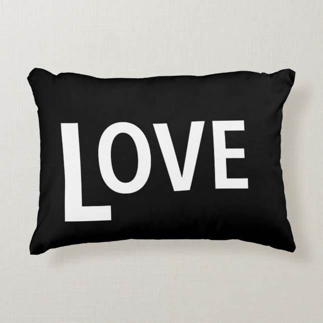 LOVE always wins Accent Pillow (Front)