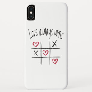 Love always wins iPhone XS max case
