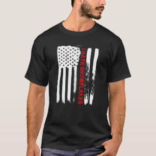 Love America I Hate Snowflakes T Shirt Funny Usa F