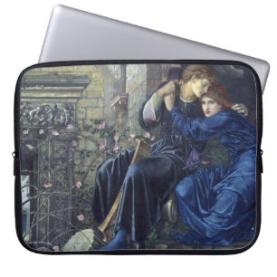 Love Among the Ruins (by Edward Burne-Jones) Laptop Sleeve