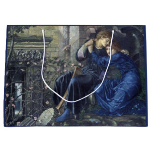 Love Among the Ruins (by Edward Burne-Jones) Large Gift Bag