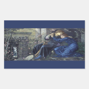 Love Among the Ruins (by Edward Burne-Jones) Sticker