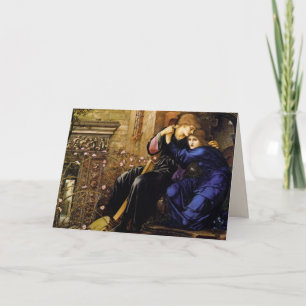 Love among the ruins Pre-Raphaelite Valentine Card