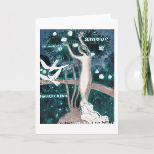 Love (Amour), Maurice Denis Card