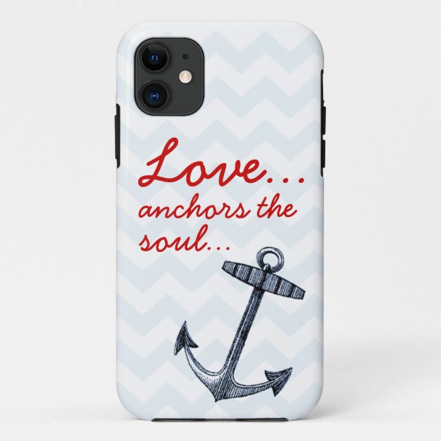 Love Anchors the Soul Iphone 5 Case (Back)