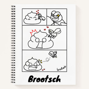 Love and Betrayal - Brootsch the PooPoo Notebook