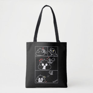 Love and Betrayal - Brootsch the PooPoo Tote Bag
