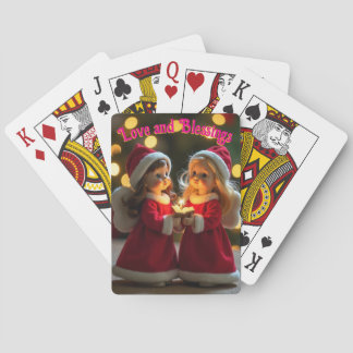 Love and Blessings Playing Cards