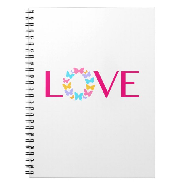 Love and Butterflies Notebook (Front)