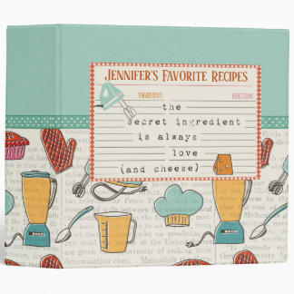 Love and Cheese Recipe Binder