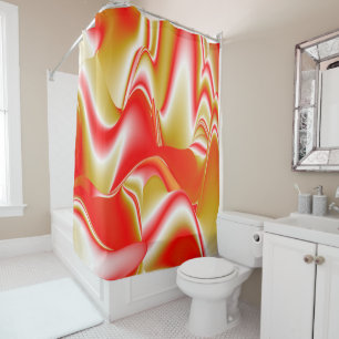 Love and Gold Abstract 3D Rainbowart