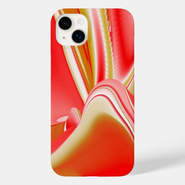 Love and Gold Abstract 3D Rainbowart Case-Mate iPhone Case (Back)