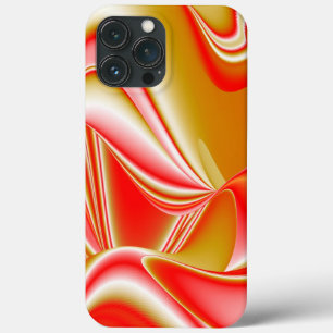 Love and Gold Abstract 3D Rainbowart iPhone 13 Pro Max Case