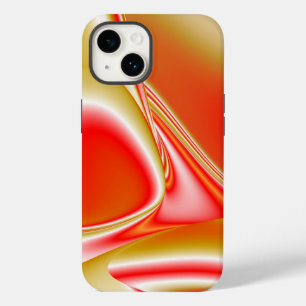 Love and Gold Abstract 3D Rainbowart Case-Mate iPhone 14 Case