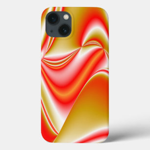 Love and Gold Abstract 3D Rainbowart iPhone 13 Case