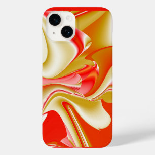 Love and Gold Abstract 3D Rainbowart Case-Mate iPhone 14 Case