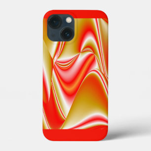 Love and Gold Abstract 3D Rainbowart iPhone 13 Mini Case