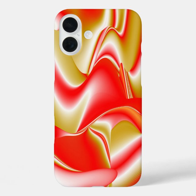 Love and Gold Abstract 3D Rainbowart Case-Mate iPhone Case (Back)