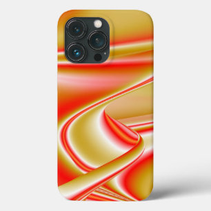 Love and Gold Abstract 3D Rainbowart iPhone 13 Pro Case