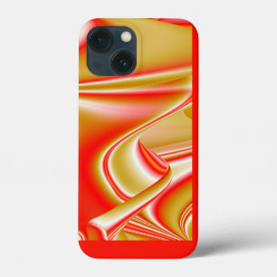 Love and Gold Abstract 3D Rainbowart iPhone 13 Mini Case