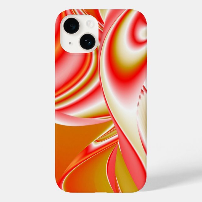 Love and Gold Abstract 3D Rainbowart Case-Mate iPhone Case (Back)