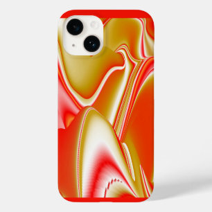 Love and Gold Abstract 3D Rainbowart Case-Mate iPhone 14 Case