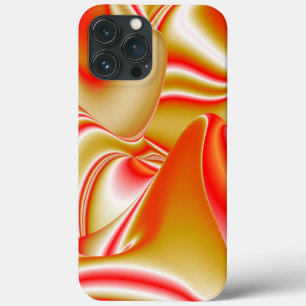 Love and Gold Abstract 3D Rainbowart iPhone 13 Pro Max Case