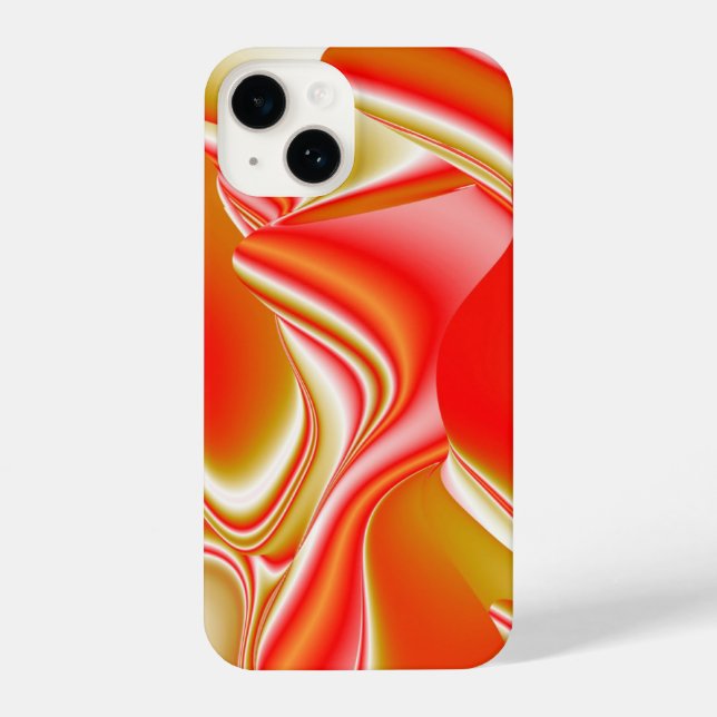 Love and Gold Abstract 3D Rainbowart iPhone Case (Back)