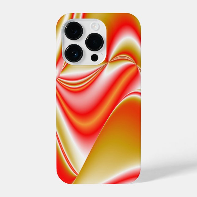 Love and Gold Abstract 3D Rainbowart iPhone Case (Back)