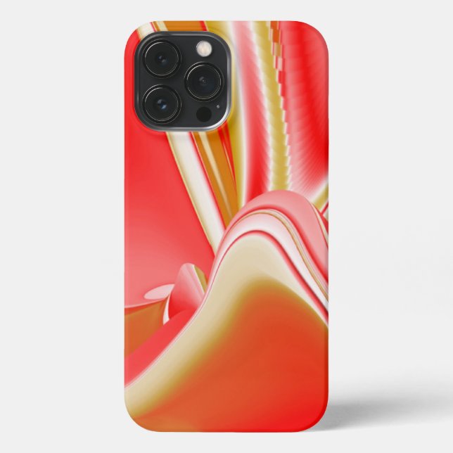 Love and Gold Abstract 3D Rainbowart iPhone Case (Back)