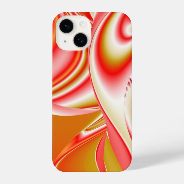 Love and Gold Abstract 3D Rainbowart iPhone Case (Back)