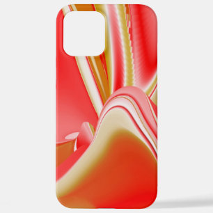 Love and Gold Abstract 3D Rainbowart iPhone 12 Pro Max Case
