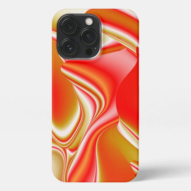 Love and Gold Abstract 3D Rainbowart iPhone Case (Back)