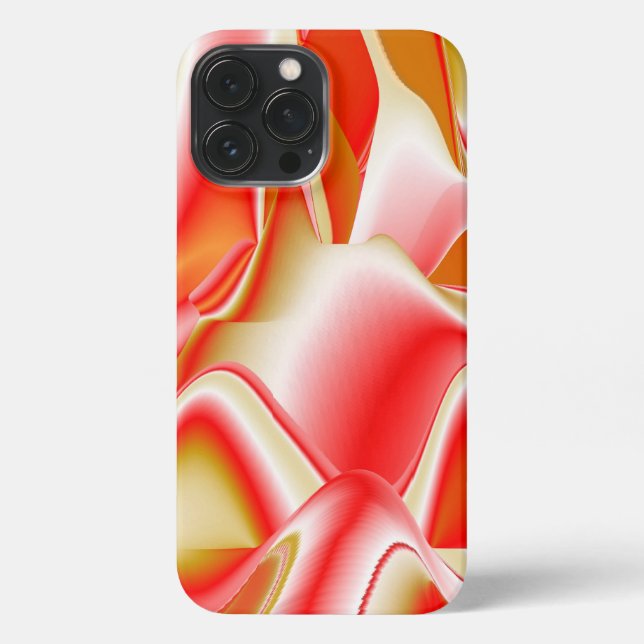 Love and Gold Abstract 3D Rainbowart iPhone Case (Back)