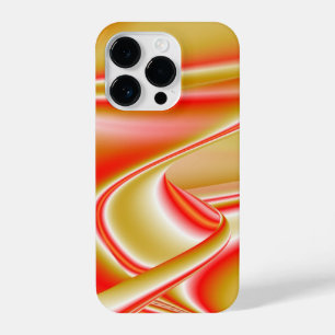 Love and Gold Abstract 3D Rainbowart iPhone 14 Pro Case