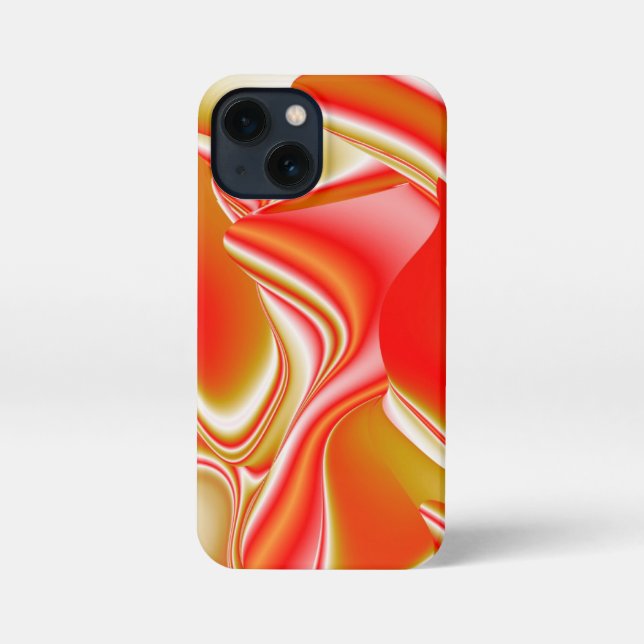 Love and Gold Abstract 3D Rainbowart iPhone Case (Back)