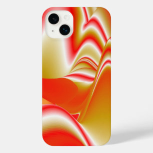 Love and Gold Abstract 3D Rainbowart iPhone 14 Plus Case