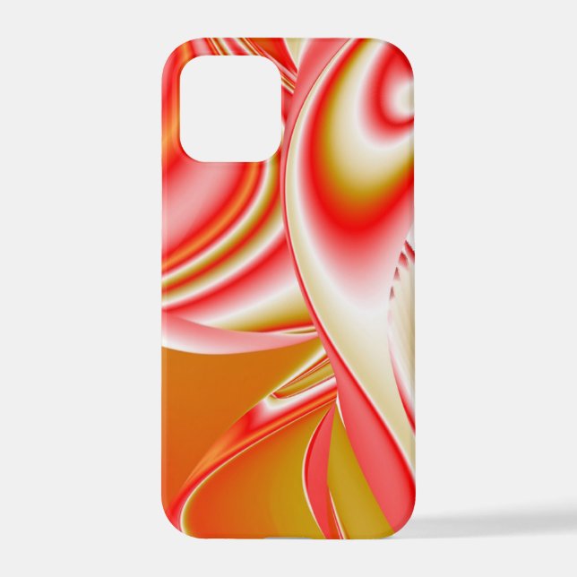 Love and Gold Abstract 3D Rainbowart iPhone Case (Back)