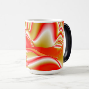 Love and Gold Abstract 3D Rainbowart Magic Mug