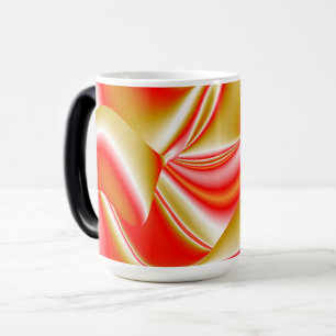 Love and Gold Abstract 3D Rainbowart Magic Mug