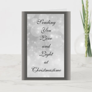 Love and Light Holiday Card