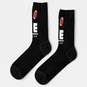 Love And Live American Football Sports Fan Socks