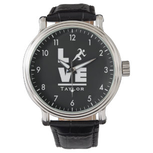 Love And Live Athletics Track And Field Sports Fan Watch