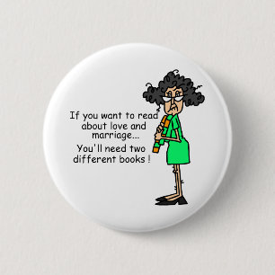 Love and Marriage Humour 2 Inch Round Button