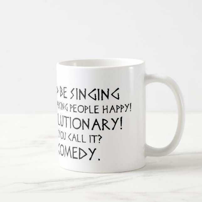 LOVE AND OTHER FABLES Aesop Delphinia Coffee Mug (Right)