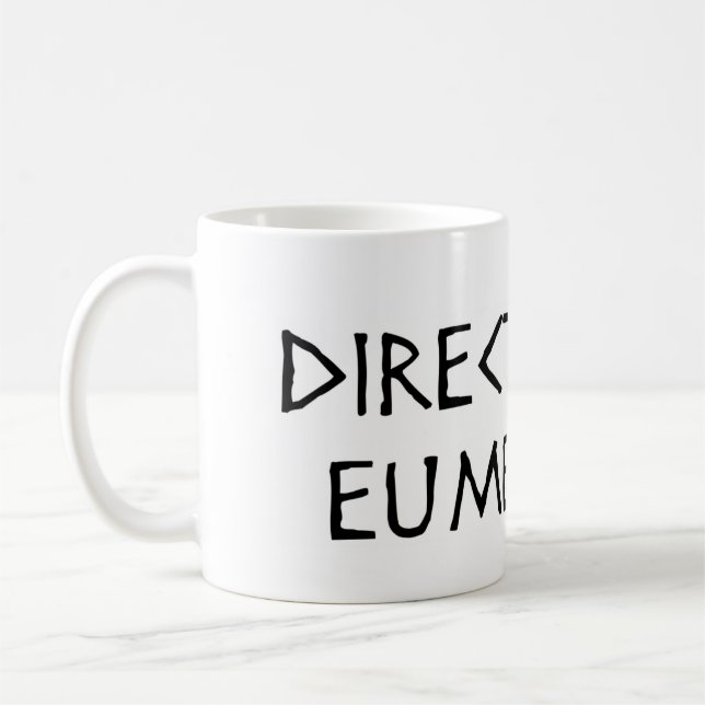 LOVE AND OTHER FABLES Eumenides Coffee Mug (Left)