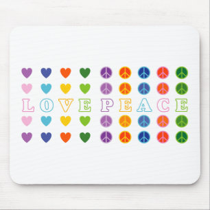 Love and Peace (02) Mouse Pad