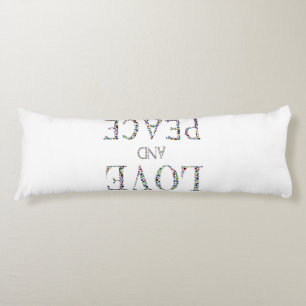Love and Peace Body Pillow