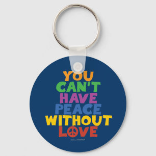 Love and Peace Keychain