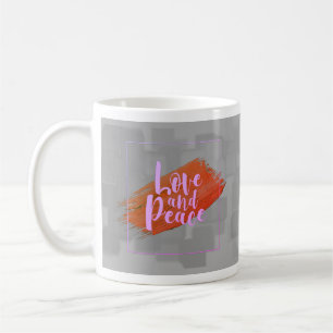 Love and peace, Lovemug, Coffee Mug